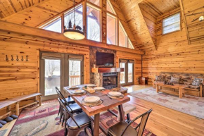 Fire Pit and Views Picturesque Cabin in Burnsville!